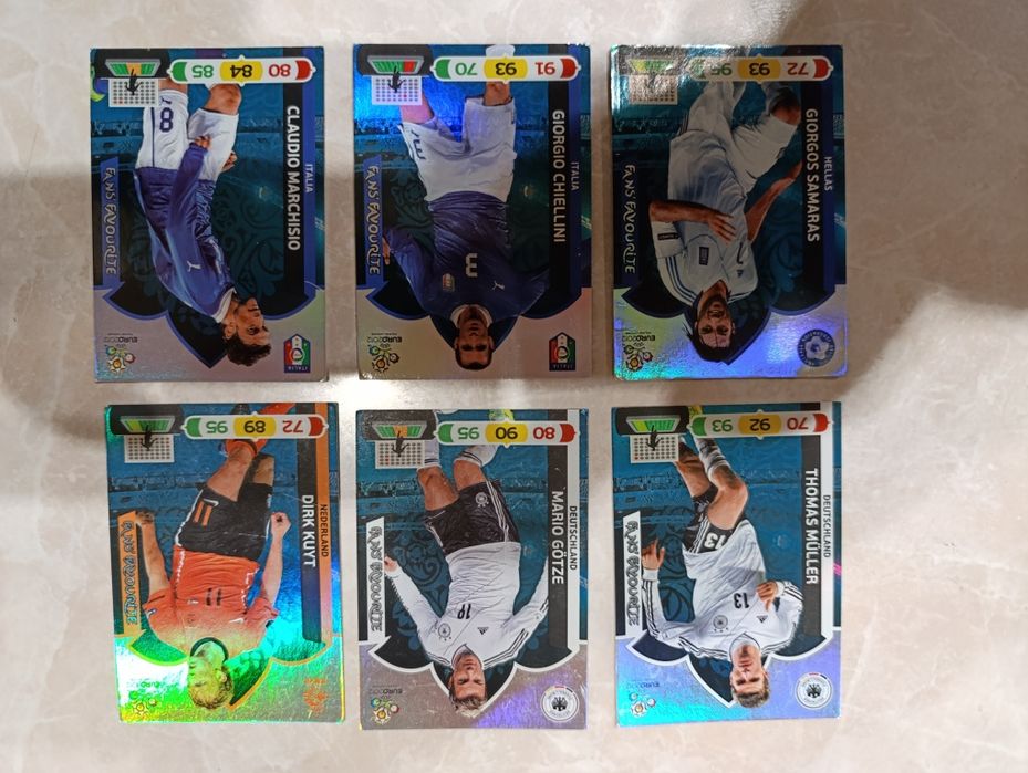 Евро 2012 панини panini карточки