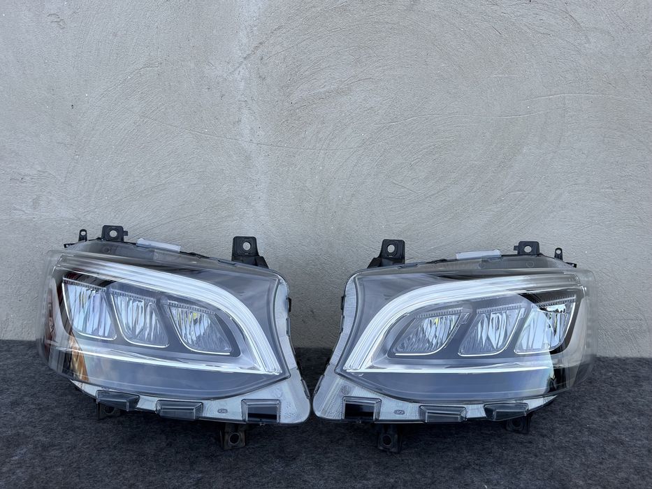 Фари фара оригінал sprinter 907 LED full led спрінтер з блоками