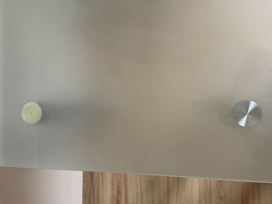 Stół szklany 140 x 80 cm