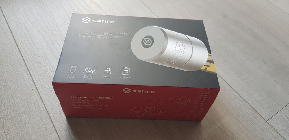 Fechadura automática inteligente SF-SMARTLOCK-BT-PRO-V2 // AL