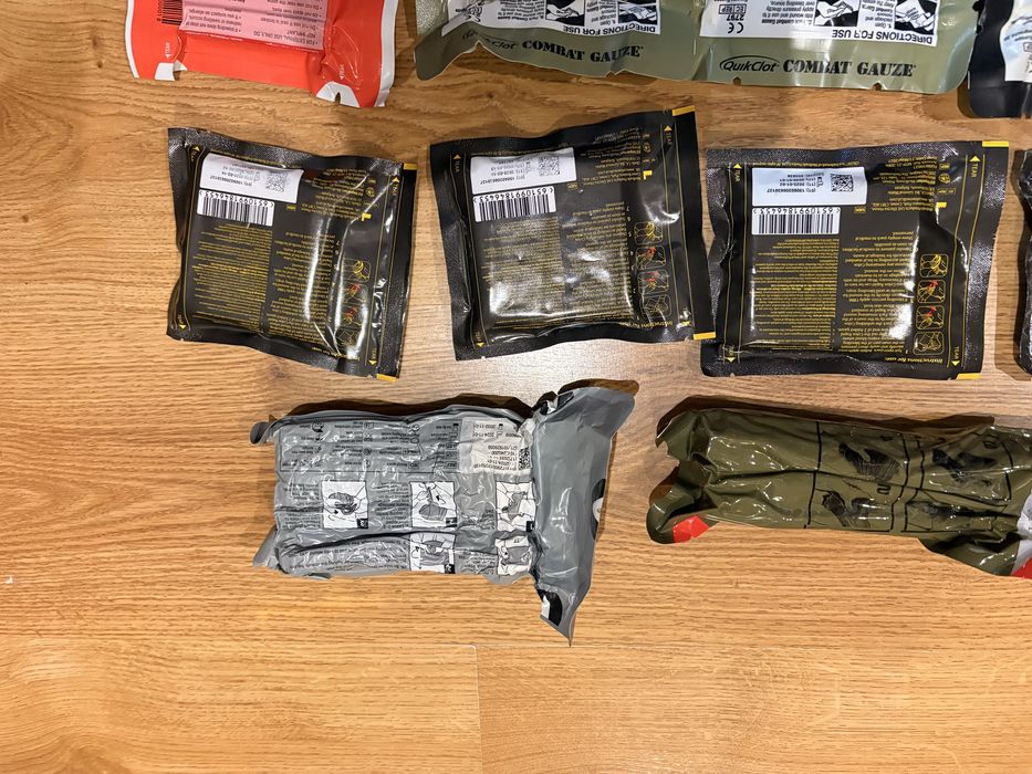 Оклюзійки, турнікети, гемостатики, бандажі