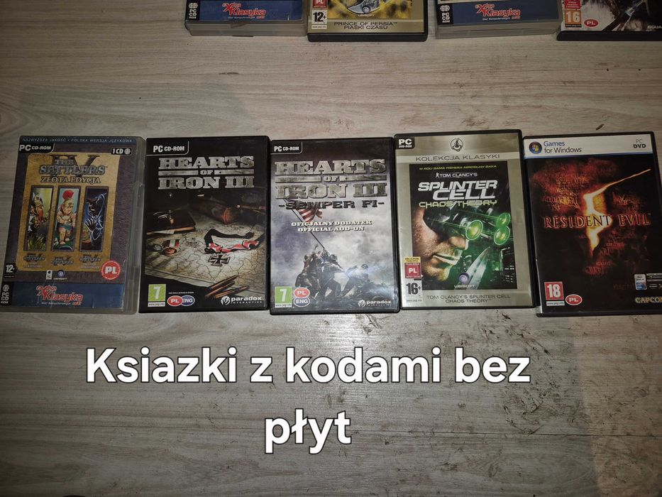 Stare gry na PC ok 70 szt