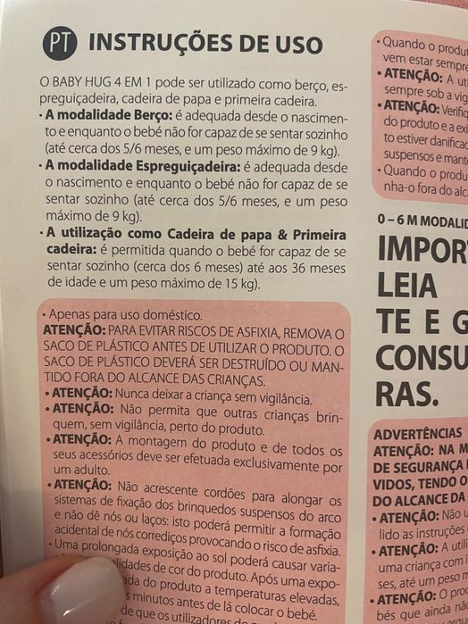 Chicco - Baby Hug 4 em 1
