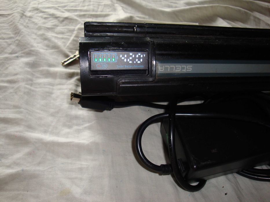 bateria rower elektr.  stella  36V/14Ah z 2 kluczykami  ładowarka trapez