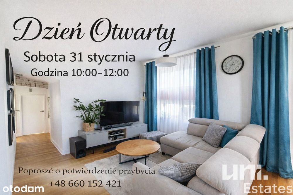 Dzień Otwarty! | 4 pokoje | 2 Balkony | Garderoba