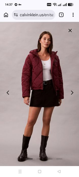 Куртка Calvin Klein,р.S.нова