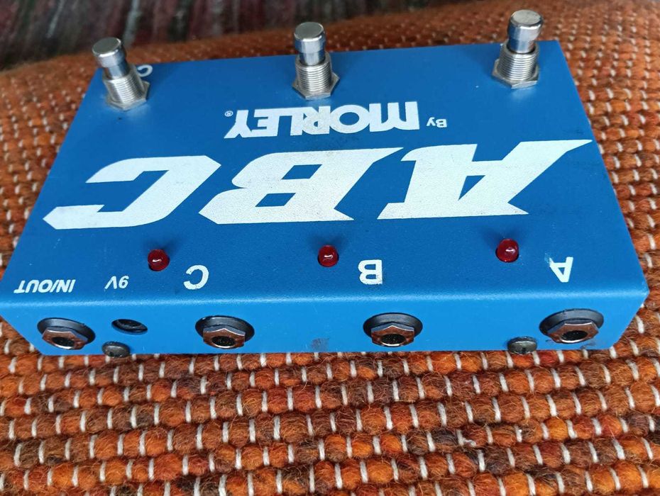 Morley ABC – Switch 3 Canais True Bypass (Como Novo)