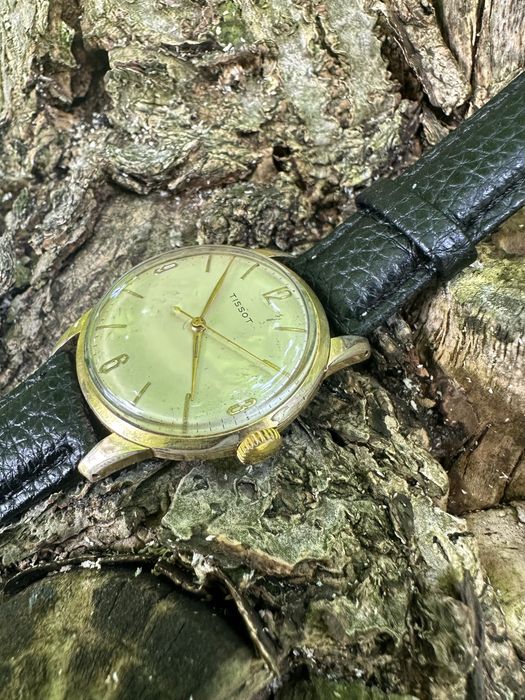 Zegarek męski vintage Tissot mechaniczny lata 50/60