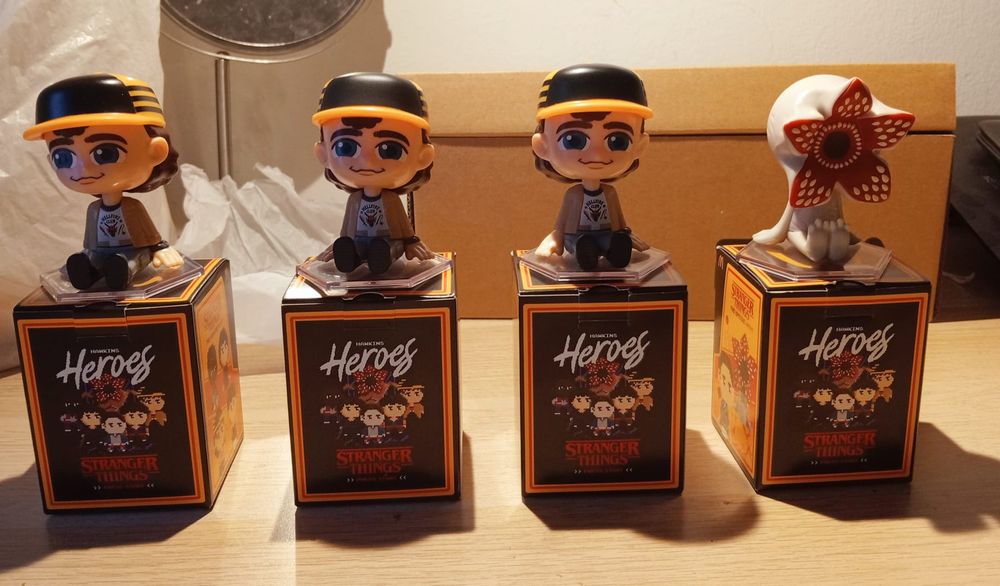 Mini Funko Pop  Stranger Things e Harry Potter e  figuras McDonald's