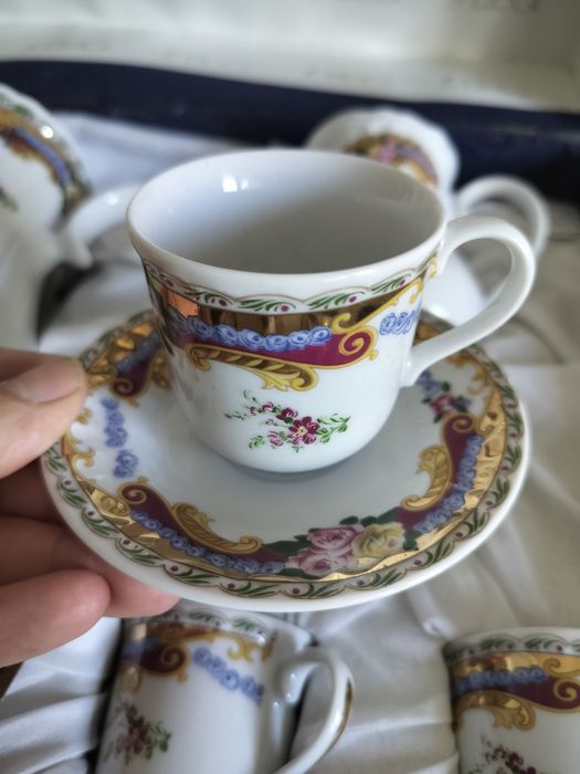 Conjunto de café limoges completo