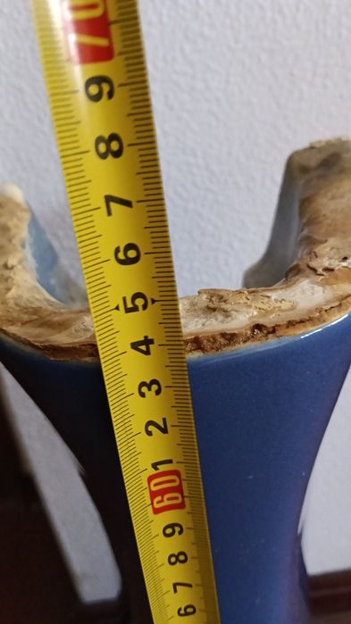 Suporte lavatório azul para casa de banho