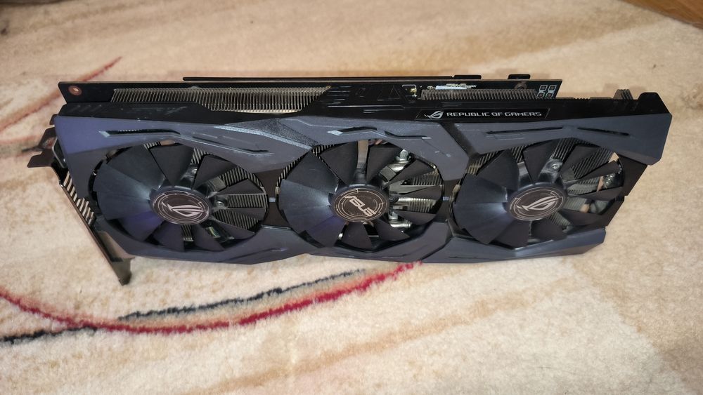 Срочно RX 480 8GB Asus Strix rog gaming ігрова відеокарта