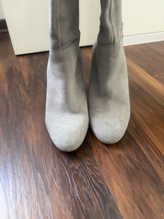 Buty do kolan na obcasie