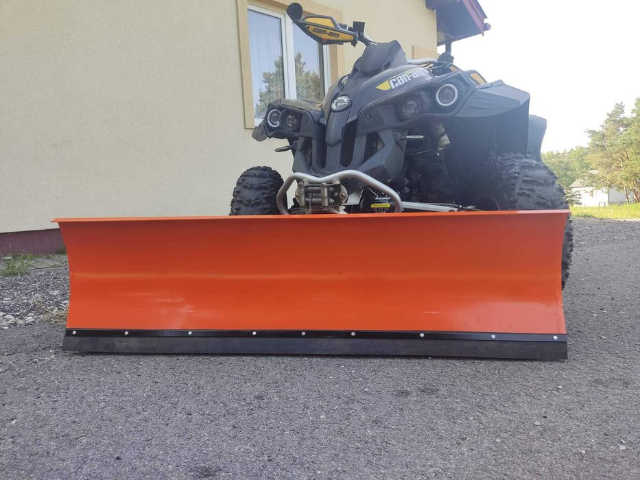 Pług do #śniegu do Quada nowy szybki MONTAŻ  polski Transport