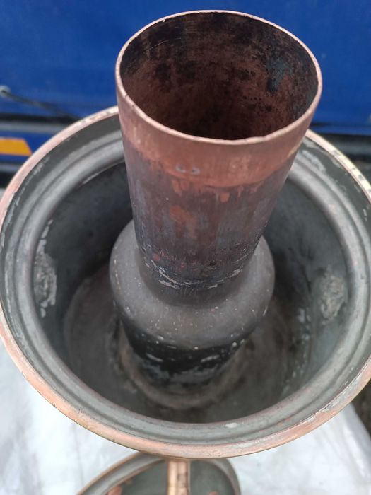 Самовар латунний старий