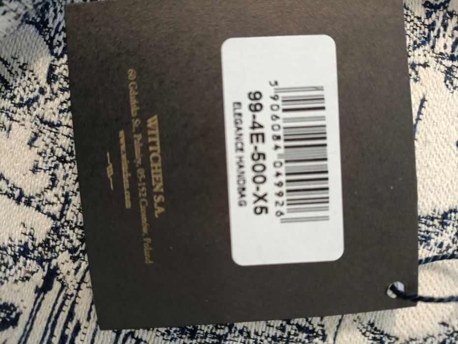 Torba shopperka żakardowa z chwostem Witchen 99-4E-500-X5