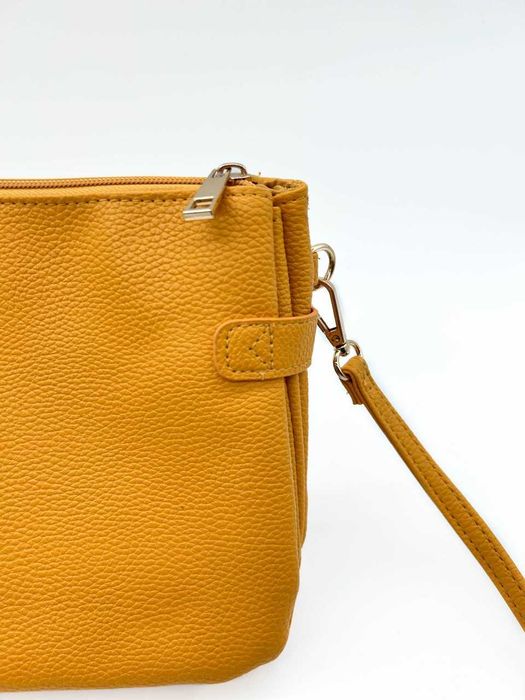 Жіноча жовта сумка через плече / кросбоді
