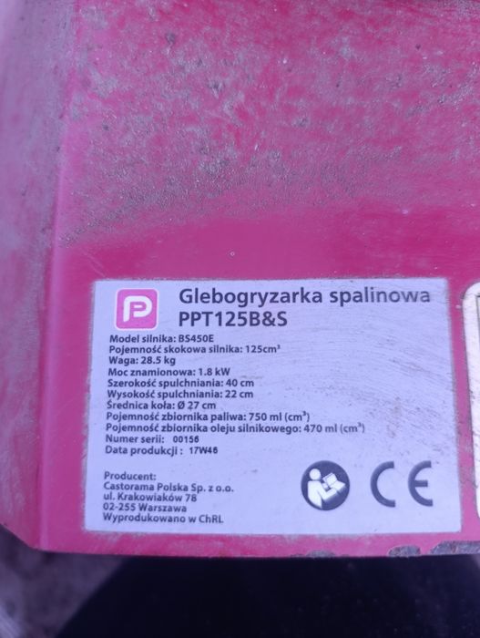 Glebogryzarka B&S