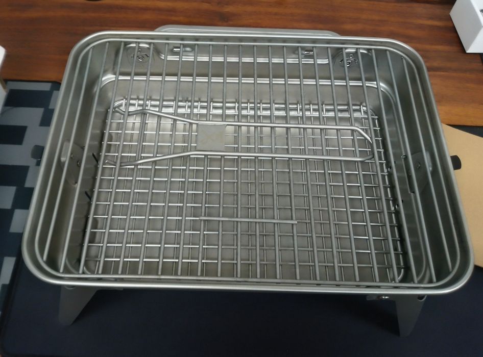 Barbecue 4P aço inox Decathlon