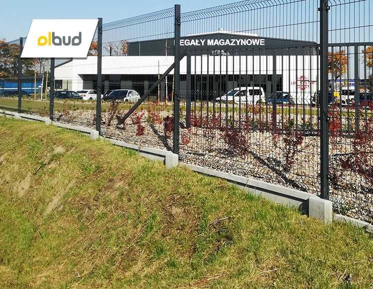 Podmurówka betonowa Bytów 25x246cm - płyta pod ogrodzenie panelowe