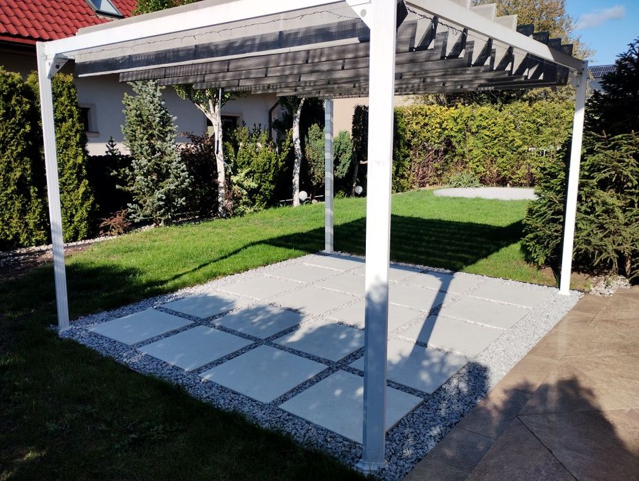 Zadaszenie Pergola biała