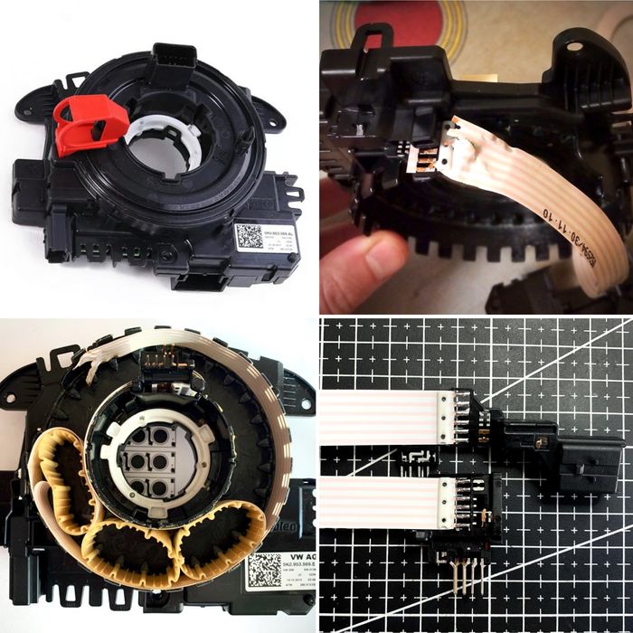 Шлейф руля / підрульовий блок 5K0953569T, Ремонт шлейфів VW/Skoda