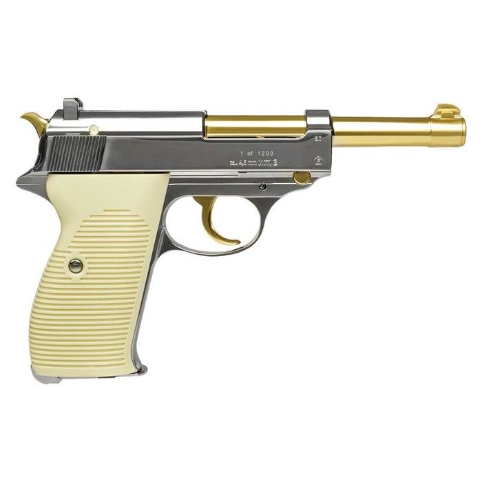 Pistola Pressao de ar CO2 Walther P38 Blowback + Luger P08 Colecção