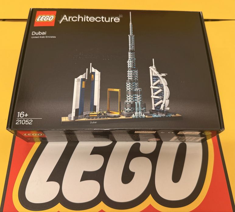 LEGO Architecture 21002/21010/21015/21018/21023/21024/21026/21028/21029/21042/21043/21044/21051/21052/21057/21058/21060/21061 Novos e Selados