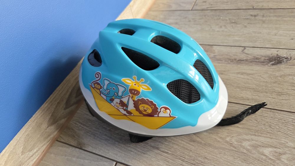 Kask rowerowy dziecięcy BTWIN, 46-53 cm