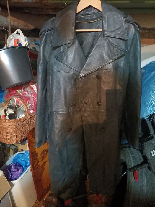 Sprzedam płaszcz skórzany