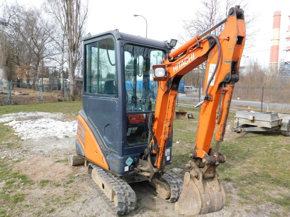 mini koparka Hitachi Zx14- 1,6 t,  2 łyżki 2011rok ( jak Kubota JCB  Cat  Wacker)