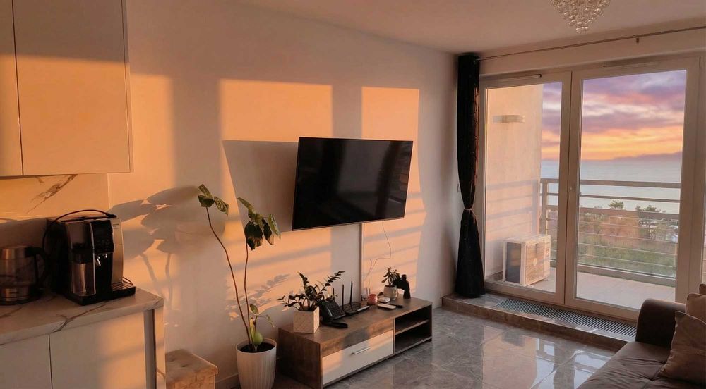 Apartament Porta Mare Lux - Widok na Morze, 7 piętro, zapraszamy z Psami