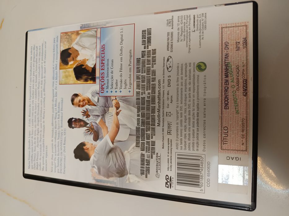 DVD encontro em Manhattan