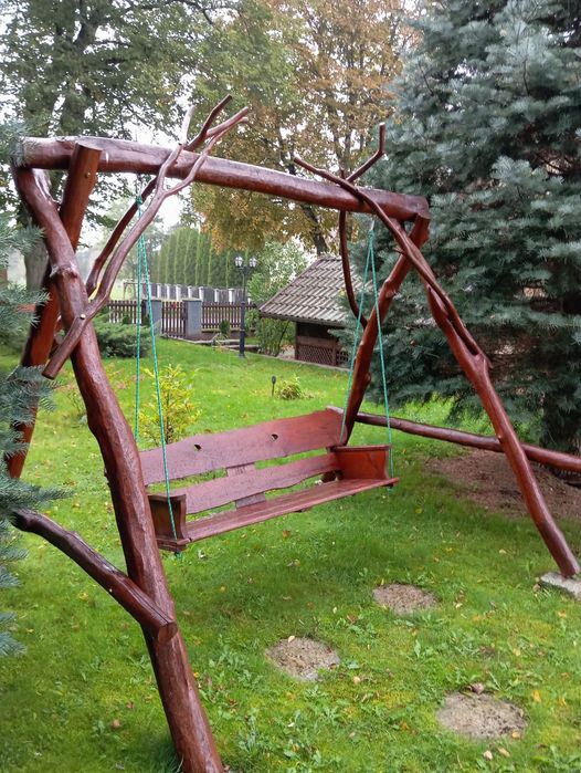 Huśtawka dębowa na zamówienie