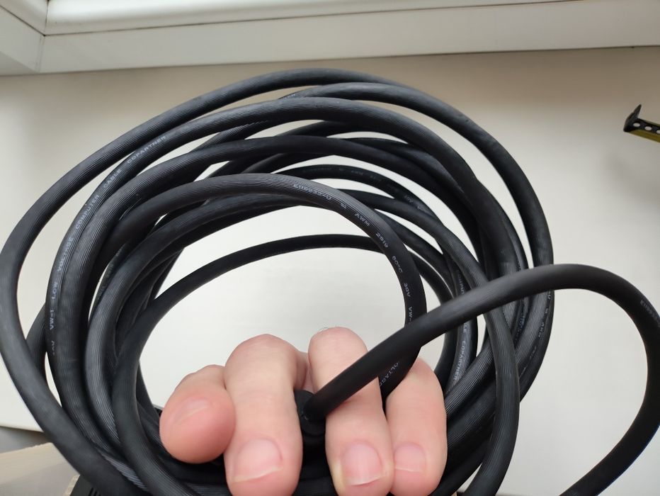 Кабель шнур VGA-VGA,7.5метра, для ПК ,монитора,ТВ.