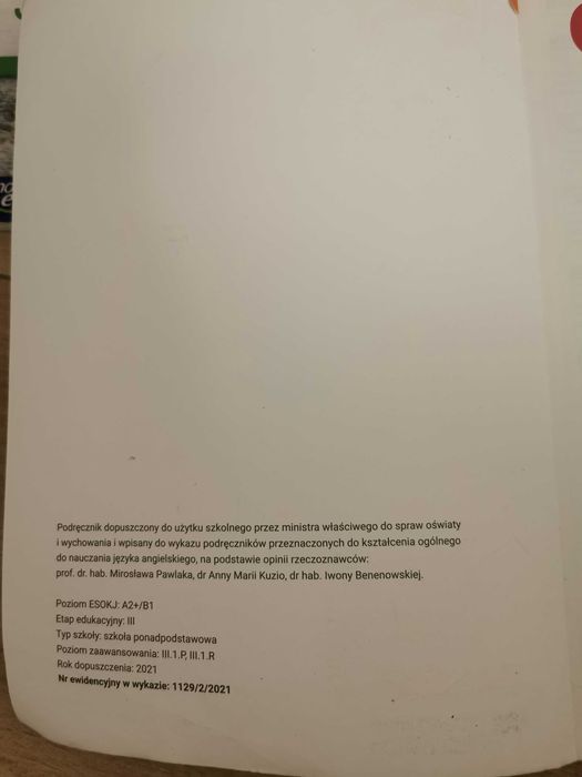 Podręcznik do języka angielskiego Impulse 2