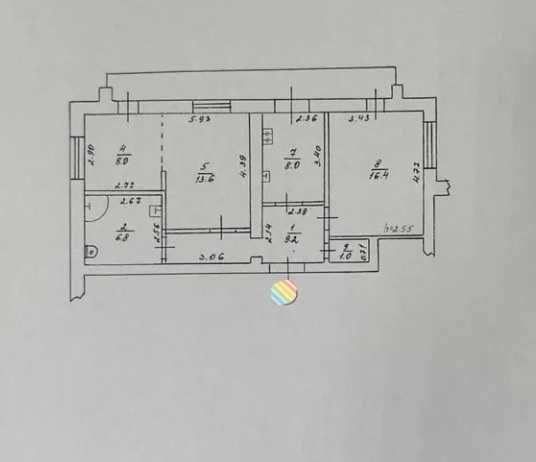 Id 91620 Продам 3к.квартиру для семьи  на Новых домах: зайти и жить!