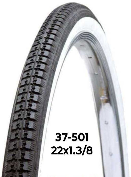 Pneus 16x1.75 pretos faixa branca 20x1.75/22x1.3/8 - 24x1.75/26x1.75