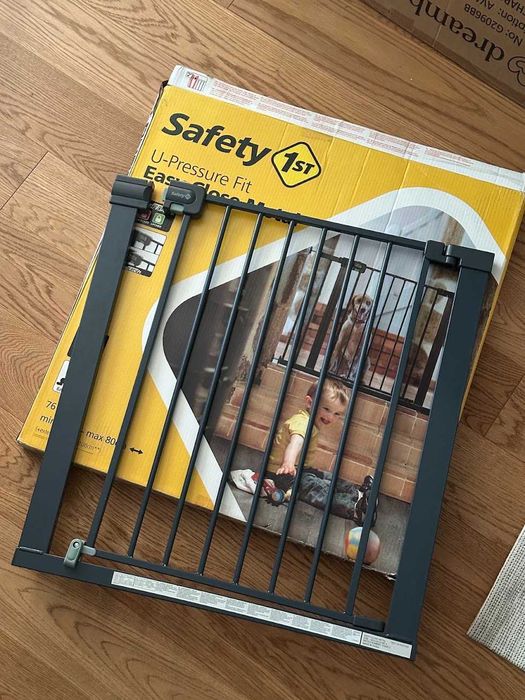 Safety 1st Easy Close, wysuwana kratka bramka ochronna, kratka zaciskowa na schody