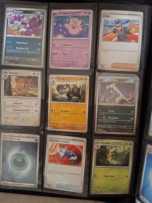 Cartas pokemon perfect order