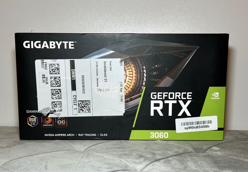 rtx 3060 12gb Львівська область - комплектуючі для ПК на OLX.ua