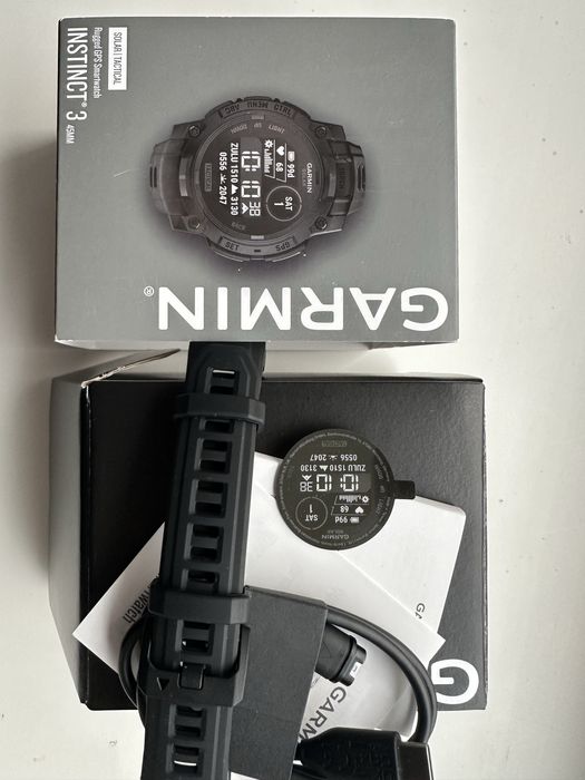 Смарт годинник Garmin Instinct 3 Solar Tactical 45мм