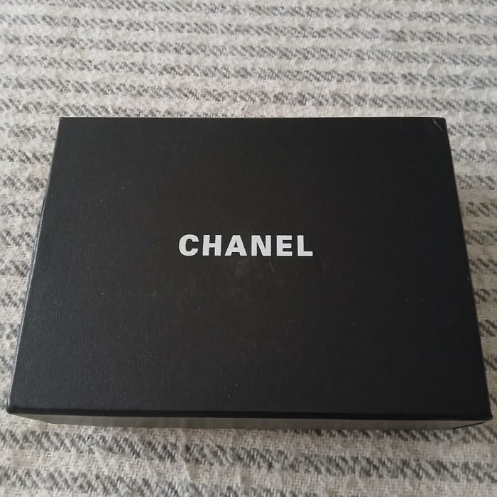 Клатч Chanel Box чорний з сертифікатом