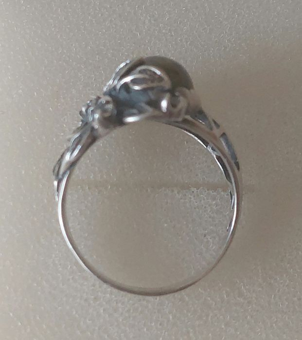 Серебряное кольцо. Проба 925.
