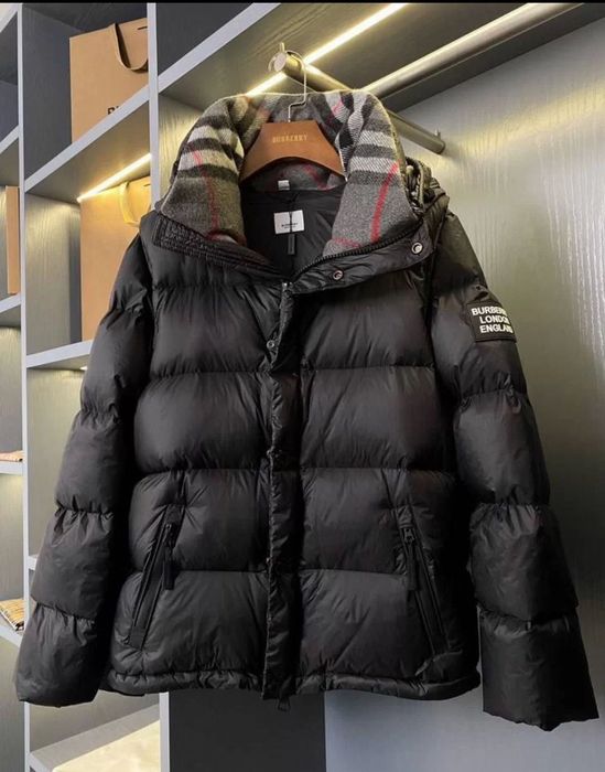 ‼️РОЗПРОДАЖ‼️Пуховик Burberry / Jacket Burberry / Куртка Барбери