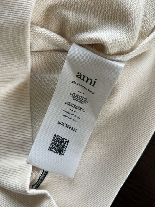 Ami Paris Signature Logo Hoodie (L)