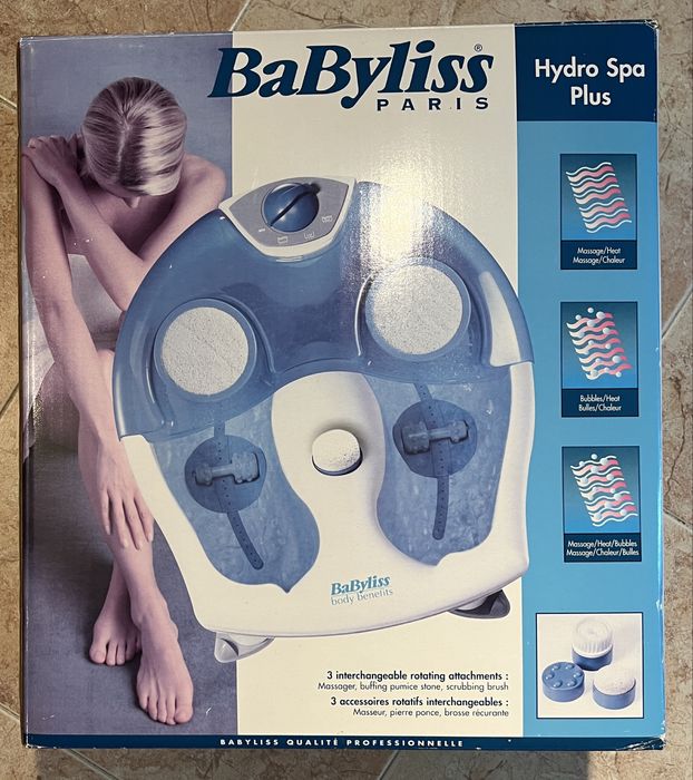 Spa pés Babyliss hydro  plus paris