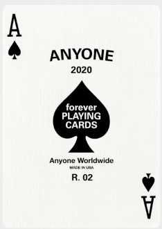 Baralho de Cartas Forever Checkerboard R 02 Blue
