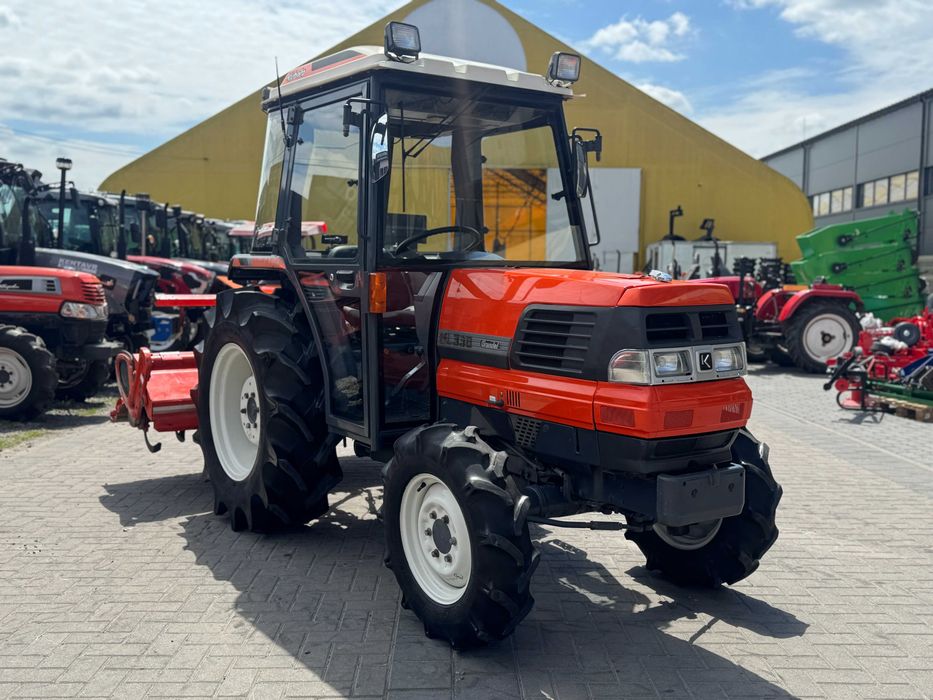 Японський мінітрактор / трактор KUBOTA GL 338  hi - speed ! + фреза 170 ! ШВИДКІСНА! КОНДИЦІОНЕР