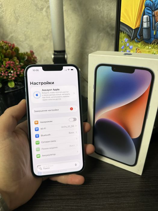 iPhone 14 128Gb • Идеал • Полный комплект • Гарантия • Айфон